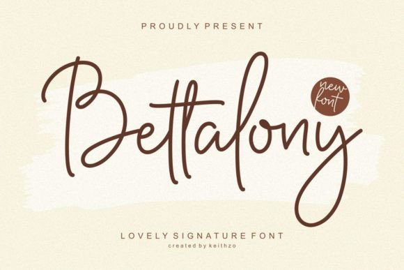 Bettalony: The Script Font That Makes Your Campaigns Stand Out