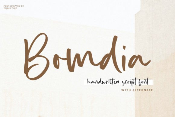 Bomdia: A Script Font That Earns Its Place in Real Projects