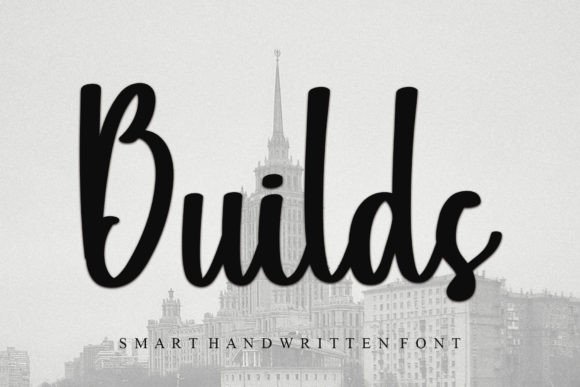 Builds Font: Elevating Editorial Design with Elegant Script