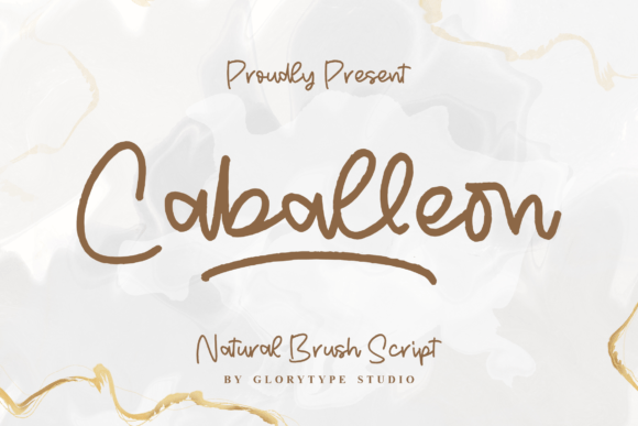 Caballeon: The Handwritten Font That Brings Your Craft Projects to Life