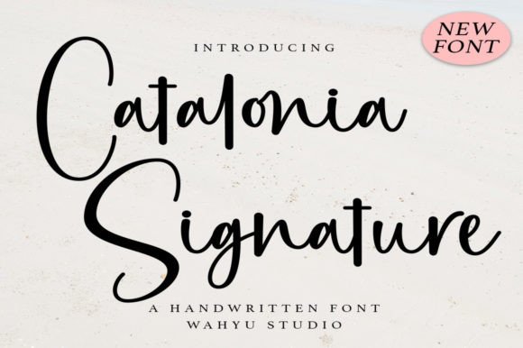 Catalonia Signature: A Handwritten Font That Earns Its Place in Web Design