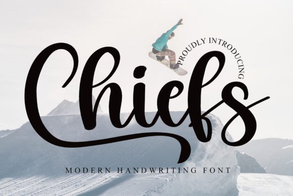 Chiefs Font Review: A Handwritten Script for Editorial Warmth