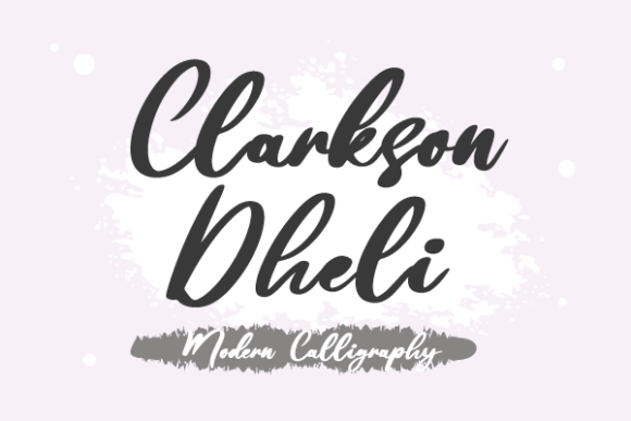 Clarkson Dheli: A Handwritten Script Font with Genuine Charm