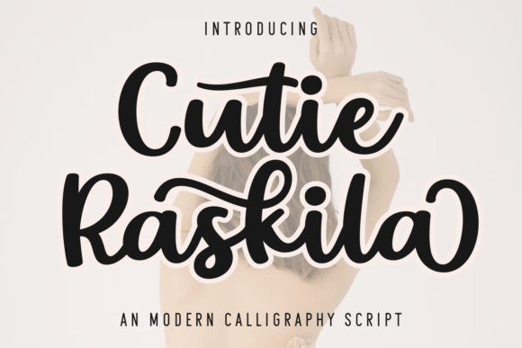 Cutie Raskila Font: A Handcrafted Script for Your Creative Small Business
