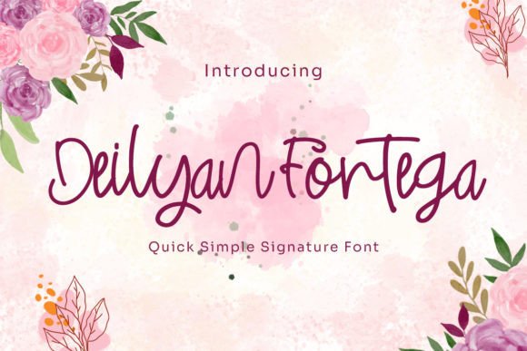 Deilyan Fortega Typeface Review for Web Design