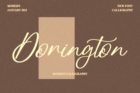 Dorington Script Font for Handmade Craft Success