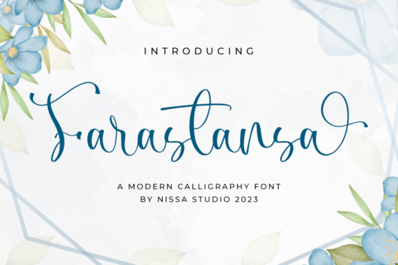 Farastansa: A Script Font with Editorial Grace
