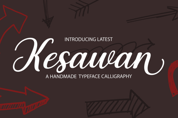 Kesawan: A Handwritten Font for Modern Web Design