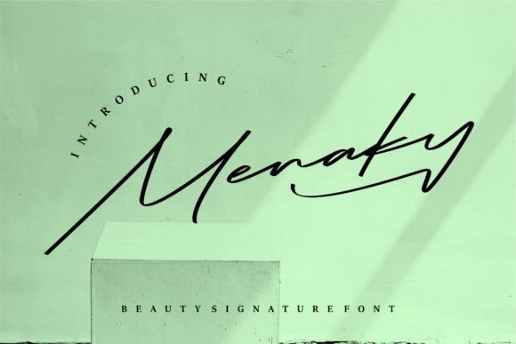 Menaky: The Script Font That Elevates Digital Campaigns