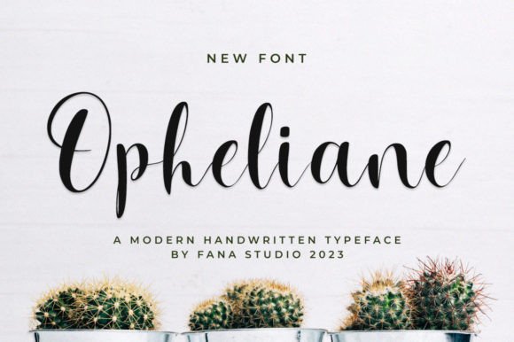 Opheliane: A Script Font That Gave My Small Business a Brand Upgrade