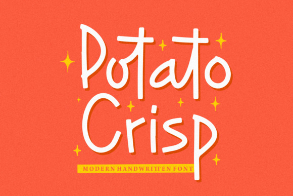 Potato Crisp: A Handwritten Script Font for Web Designers