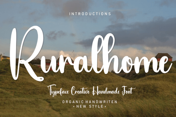 Ruralhome: A Handwritten Font That Brings Warmth to Editorial Design