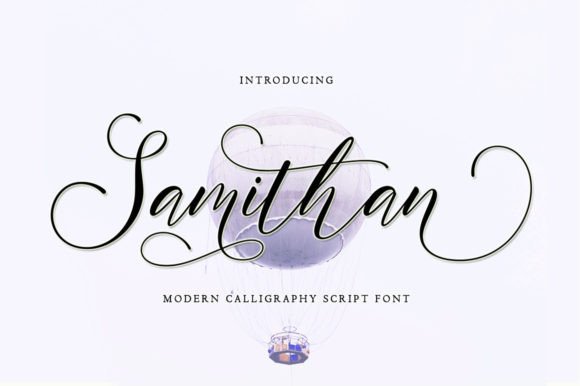 Samithan: A Script Font That Brings Branding to Life