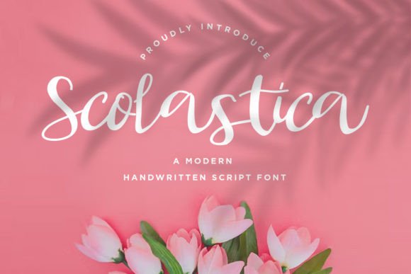 Scolastica Font: A Stylish Script for Campaign Designers
