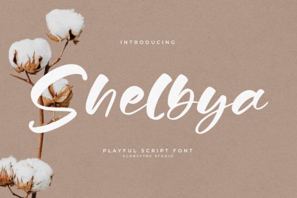 Shelbya: A Script Font That Earns Its Place