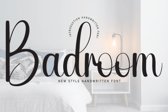 Testing Badroom: A Handwritten Font for Real Branding Work