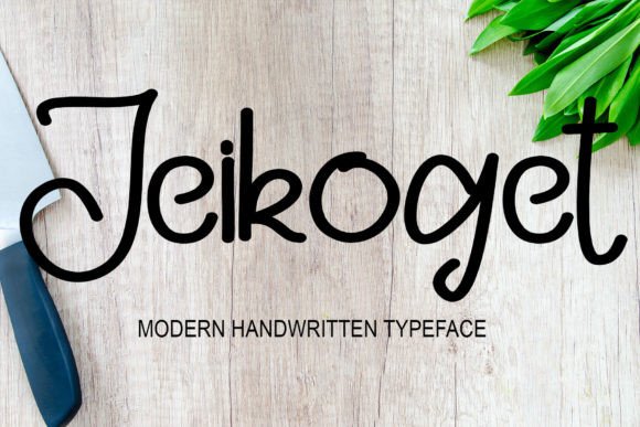 Testing Jeikoget for a Real Web Project: A Handwritten Font That Builds Brand Trust
