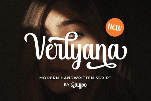 Verlyana Font Review: An Organic Handwritten Typeface for Branding