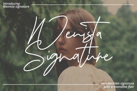 Wenista Signature: A Web Designer’s Review of This Elegant Script Font