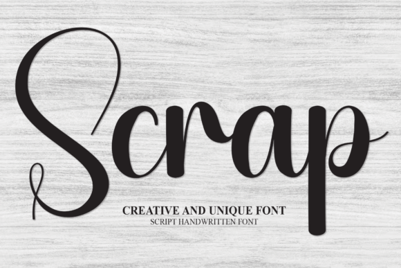 Why Scrap Is the Handwritten Font Your Brand Needs