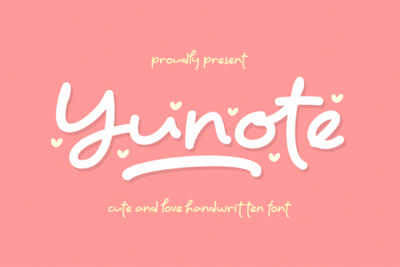 Yunote: A Sweet Cursive Font for Scroll-Stopping Content